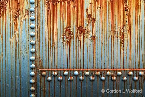 Dripping Rust_01570-1.jpg - Photographed along the Rideau Canal Waterway at Merrickville, Ontario, Canada.